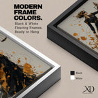 Add sophistication to your legal space with this Lady Justice Wall Art, featuring a striking abstract depiction of the blindfolded goddess holding the scales of justice. Bold gold splashes and expressive brushstrokes create a powerful canvas print for lawyer offices, law firms, and courtrooms.