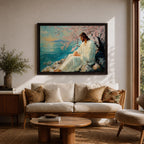 Jesus Wall Art Christ Framed Canvas Biblical Christian Prayer Room Catholic Home Decor