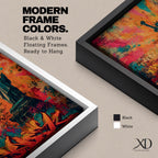 A bold graffiti style painting of the Statue of Liberty set against a vibrant explosion of color, featuring layered street art textures, spray paint marks, and expressive tags, with the iconic figure rendered in contrast against dynamic abstract backgrounds that emphasize urban energy and contemporary artistic style.