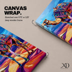 Camel Middle Eastern Wall Art Caravan Desert Travel Nature Gift Living Room Home Decor