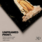 Devotional illustration of Our Lady of Fatima appearing in a Marian apparition, shown with a gentle expression and hands joined in prayer, wearing flowing white robes with a veil and a soft golden halo, rendered with delicate shading and radiant light in a traditional Catholic devotional composition centered on the Blessed Virgin Mary.