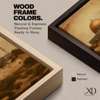 Dome of the Rock wall art featuring the iconic golden dome near Al Aqsa Mosque in Jerusalem Old City. Vintage style Islamic architecture artwork showing the historic holy site with warm antique tones. Framed canvas Islamic decor inspired by the sacred landmarks of Jerusalem.