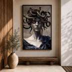 Medusa Greek Myth Wall Art Gorgon Mythology Legend Symbol Gift Living Room Home Decor