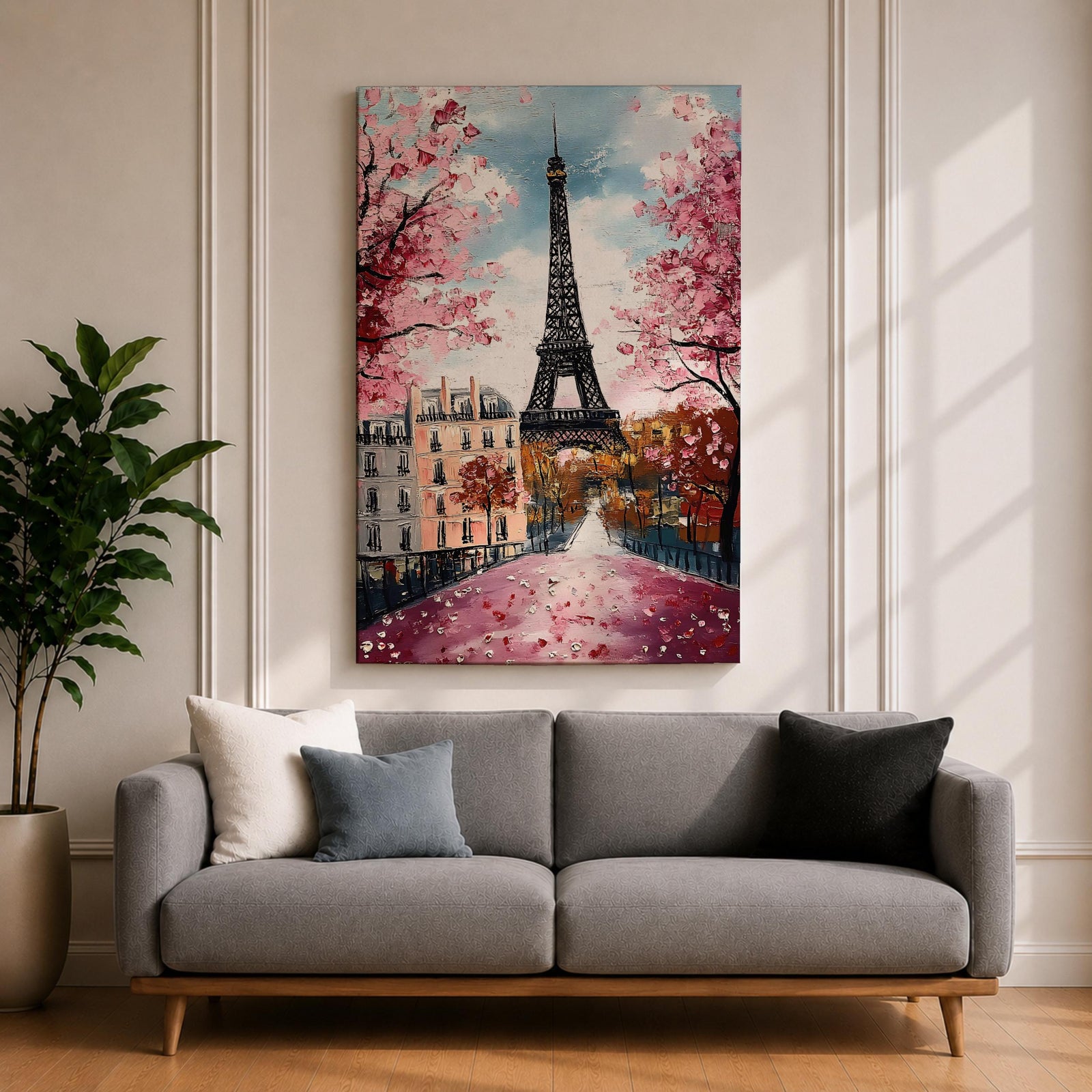 Eiffel Tower Paris Landmark Wall Art Tour Eiffel City Gift Living Room Home Decor