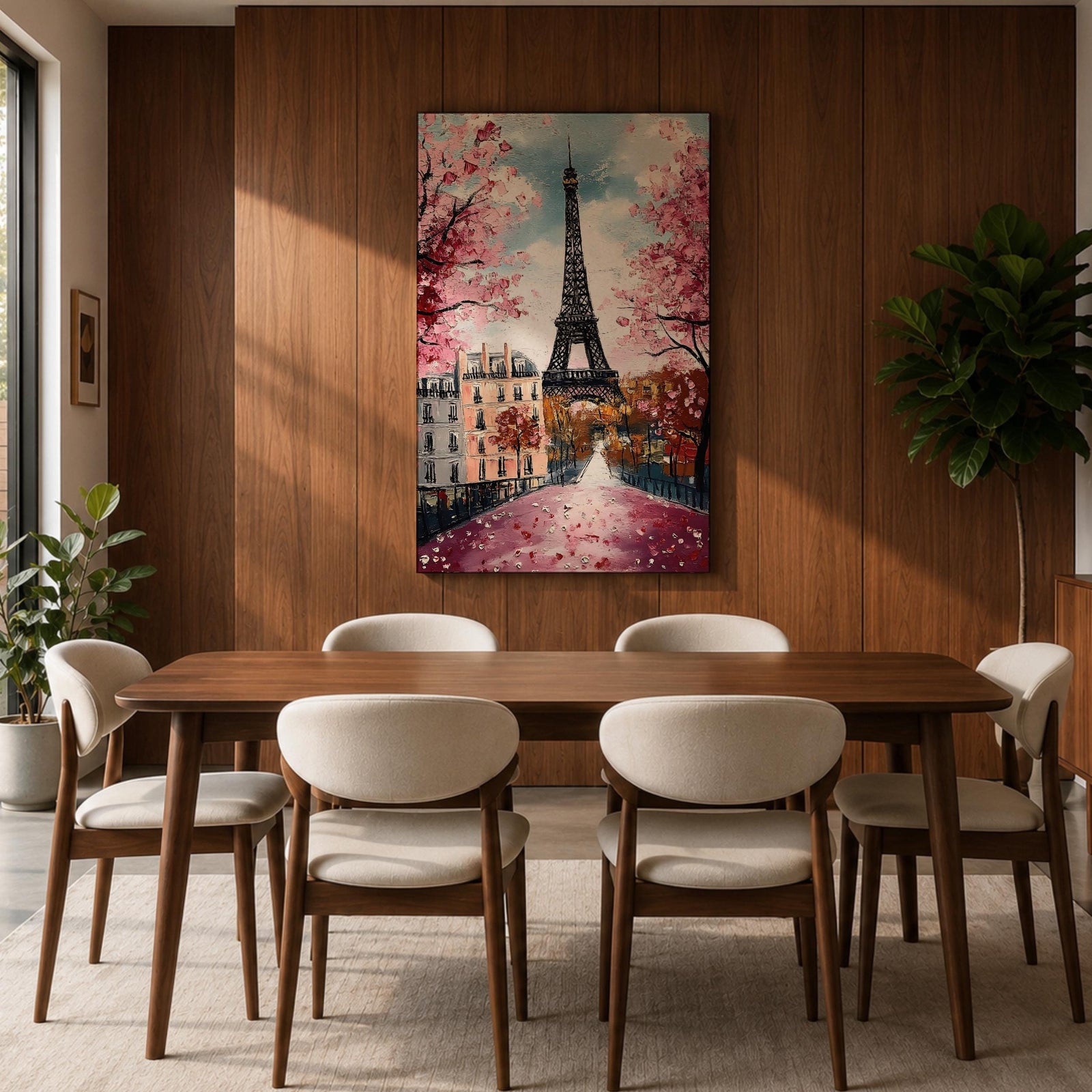 Eiffel Tower Paris Landmark Wall Art Tour Eiffel City Gift Living Room Home Decor