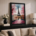 Eiffel Tower Paris Landmark Wall Art Tour Eiffel City Gift Living Room Home Decor