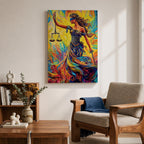 Lady Justice Legal Symbol Wall Art Themis Abstract Mythology Gift Law Office Home Decor