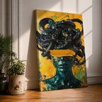 Medusa Ancient Greek Wall Art Gorgon Mythology Symbol Iconic Gift Living Room Home Decor
