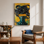 Medusa Ancient Greek Wall Art Gorgon Mythology Symbol Iconic Gift Living Room Home Decor