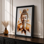 Buddha Buddhist Wall Art Gautama Religious Symbol Gift Meditation Yoga Zen Room Home Decor
