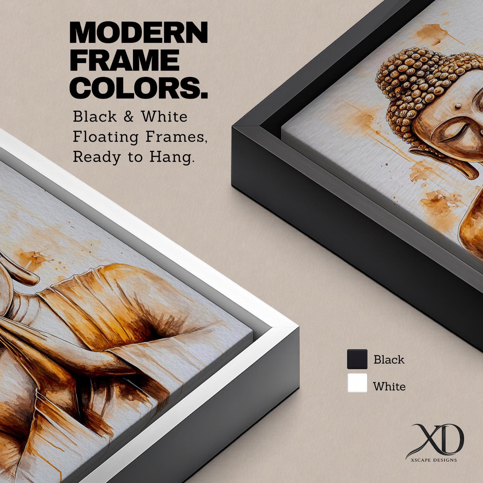 Buddha Buddhist Wall Art Gautama Religious Symbol Gift Meditation Yoga Zen Room Home Decor