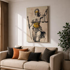 Lady Justice Legal Symbol Wall Art Themis Mythology Justice Gift Law Office Home Decor