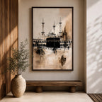 Kaaba Mecca Islamic Wall Art Masjid al Haram Religious Gift Prayer Room Home Decor