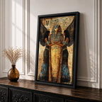 Tutankhamun Pharaoh Egyptian Wall Art King Tut Mythology Symbol Gift Living Room Home Decor