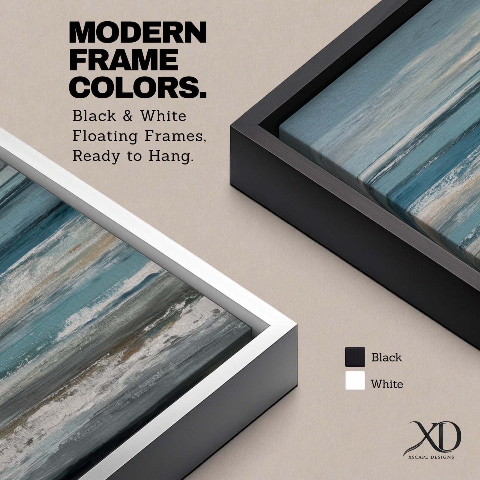 Create a calming retreat with this Ocean Wave Wall Art, featuring soft blue-gray coastal tones and layered abstract seascape textures. This serene canvas print captures the peaceful rhythm of the ocean, making it a beautiful addition to beach homes, bedrooms, living rooms, or coastal-inspired interiors.